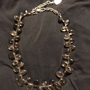 Artisan Smokey Quartz Sterling Adjustable Necklace